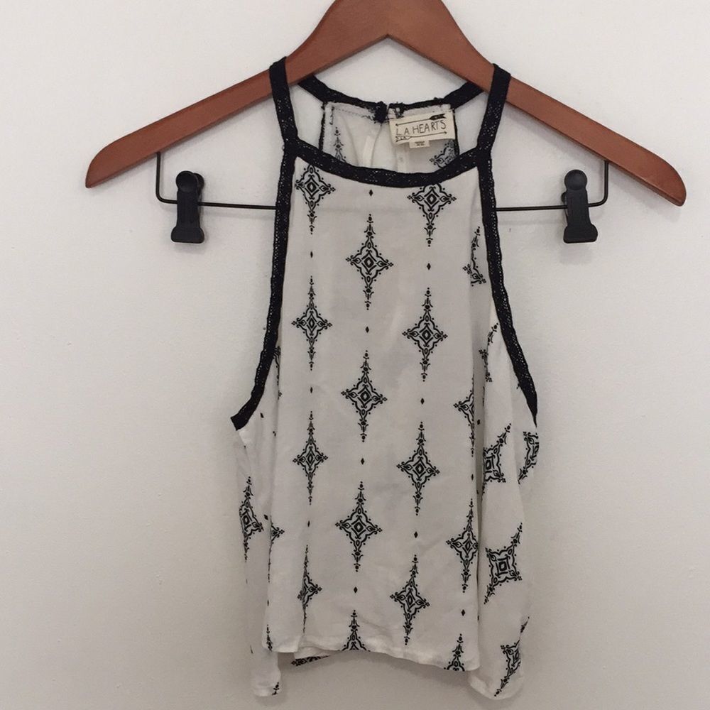 ‎L.A. Hearts crop top